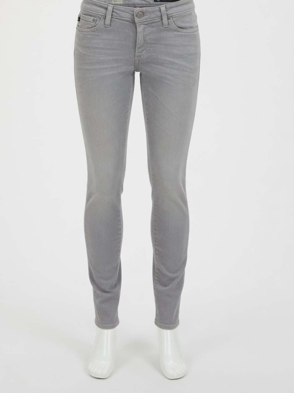 AG Adriano Goldschmeid Woman’s
 Slim Fit Gray Jeans 
Sz 26